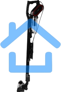 Пылесос вертикальный Deerma DX700 Pro черный, питание от сети, 210 Вт, уборка сухая, пылесборник 0.8 л