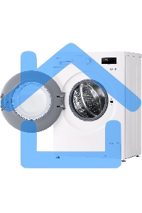 Стиральная машина LG F2Y1HS3W белый, загрузка фронтальная 7 кг, 1200 об/мин., класс: А