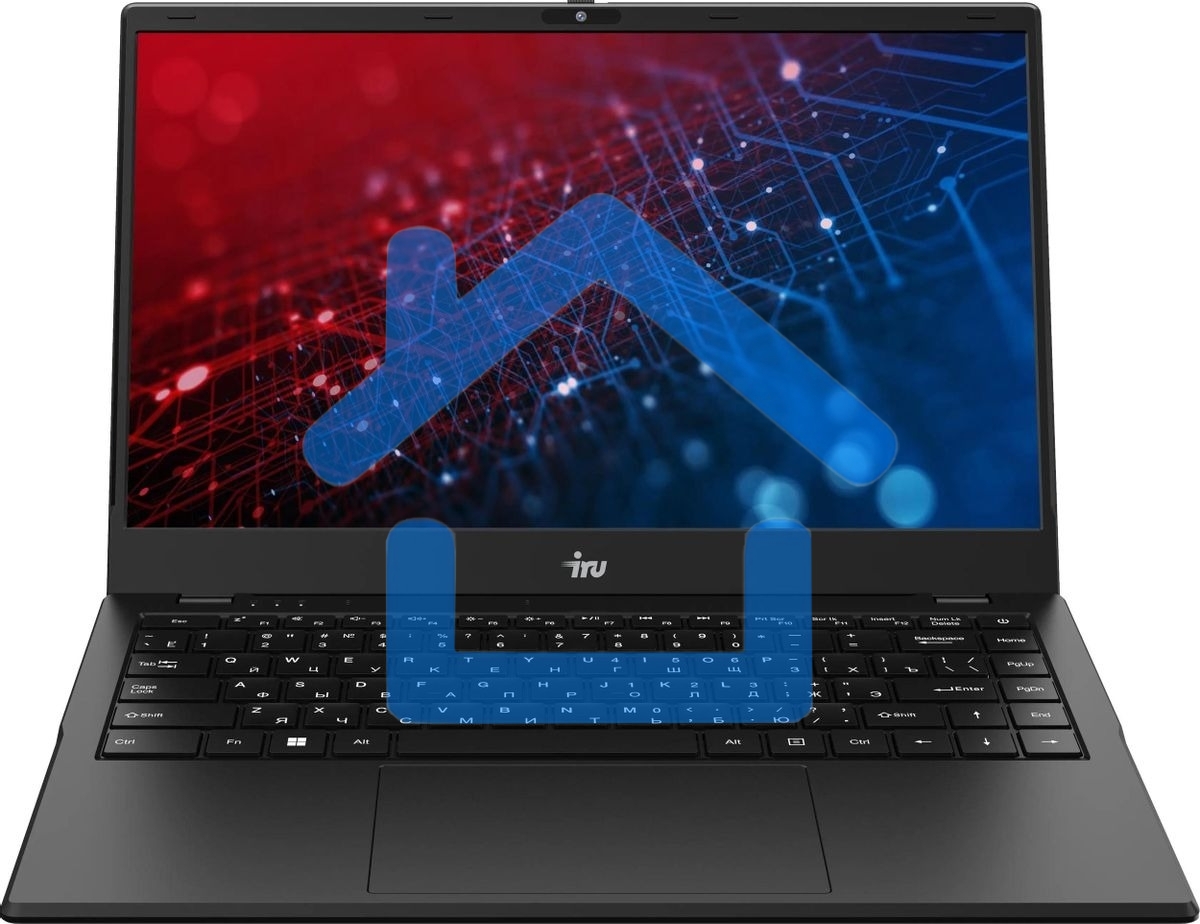 Ноутбук IRU Planio 14ING N100 8Gb SSD256Gb Intel Iris Xe graphics 14