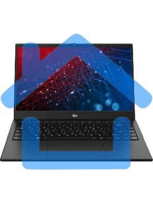 Ноутбук IRU Planio 14ING N100 8Gb SSD256Gb Intel Iris Xe graphics 14