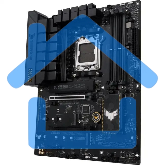 Материнская плата ASUS TUF GAMING B650E-PLUS WIFI, AM5, AMD B650, 4xDDR5, 4xSATA, 3xM.2, 1xPCIe 5.0 x16, 1xPCIe 4.0 x4, 2xPCIe 4.0 x1, 1xDisplayPort, 1xHDMI, 1x2.5Gb LAN, Wi-Fi 6E, Bluetooth 5.3, 1xUSB-C 20Gbps, 3xUSB-A 10Gbps, 6xUSB-A 2.0, 5x3.5 мм, 7.1,