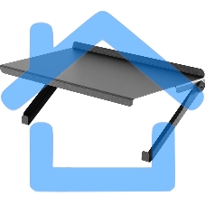 Кронштейн универсальный Holder SBS-101-B черный макс.3кг настенный