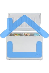 Морозильный ларь Бирюса Б-305KX белый, 285л