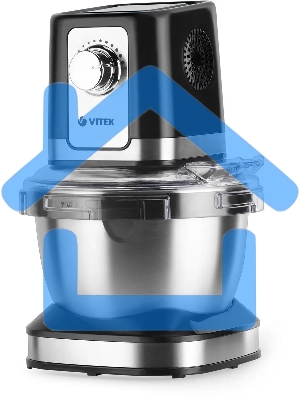 Кухонная машина Vitek VT-1435 черный/серебристый