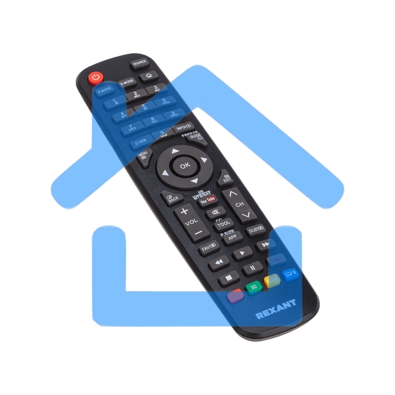Пульт универсальный Rexant для телевизора Haier