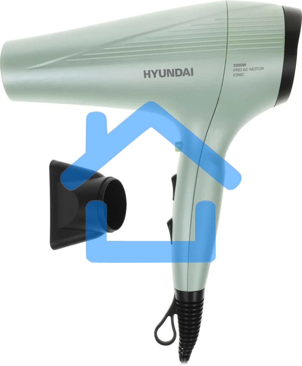 Фен Hyundai H-HDI0766 2200Вт оливковый