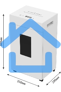 Шредер Cactus CS-SH-K9 белый (секр.P-4) перекрестный 15лист. 48лтр. скрепки скобы пл.карты