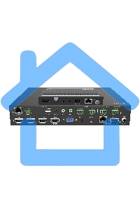 Презентационный коммутатор Infobit iSwitch 602 4K60 6X2 с выходами HDMI и HDBaseT