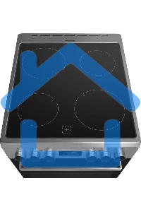 Плита электрическая Maunfeld MEC55CS08D серебристый, конфорок 4 шт, духовка 60 л, 50 см x 85 см x 60 см