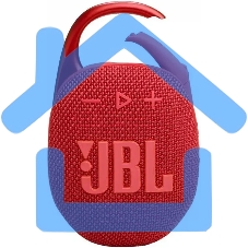Портативная акустика JBL CLIP 5, красный