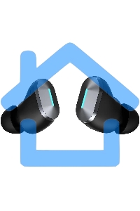 Наушники с микрофоном Edifier GX05 серый вкладыши BT в ушной раковине