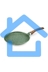 Сковорода блинная 24 НЕВА МЕТАЛЛ ПОСУДА EW6224 ECO WAY н/р