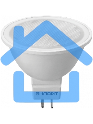 Лампа светодиодная ОНЛАЙТ 71640 OLL-MR16-7-230-3K-GU5.3