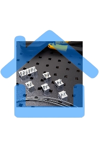 Ручной пресс (кримпер) гидравлический Deli DL-YQ70 6-70 мм²