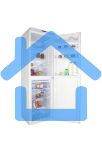 Холодильник DON R-296 B белыйдвухкамерный 209/140л морозилка снизу