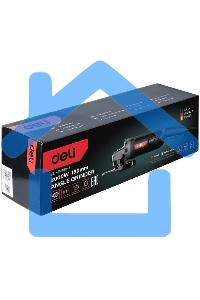 Углошлифовальная машина сетевая Deli DE-JM180-1E (2000Вт, 180мм, 8500об/мин, картон)