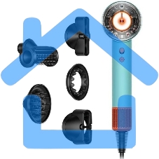 Фен Dyson Supersonic HD16 Ceramic Patina/Topaz