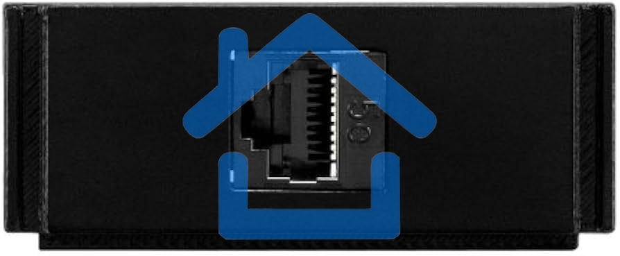 Модуль-вставка Ethernet, обеспечивает одно соединение RJ-45 с портами подключения HydraPort HPX-600,900,1200 FG553-01 AMX HPX-N100-RJ45