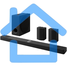 Саундбар LG S95TR 9.1.5 590Вт+220Вт черный