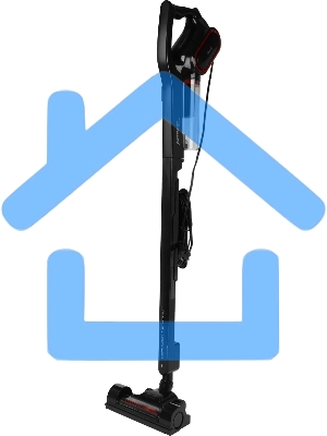 Пылесос вертикальный Deerma DX700 Pro черный, питание от сети, 210 Вт, уборка сухая, пылесборник 0.8 л