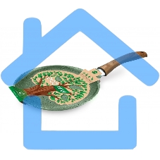 Сковорода блинная 24 НЕВА МЕТАЛЛ ПОСУДА EW6224 ECO WAY н/р