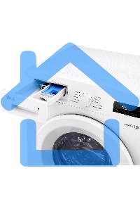 Стиральная машина LG F2Y1HS3W белый, загрузка фронтальная 7 кг, 1200 об/мин., класс: А