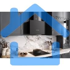 Вытяжка каминная Elikor Метеорит 60П-700-Э4Д черный, 60 см, 700 куб. м/ч, 52 дБ