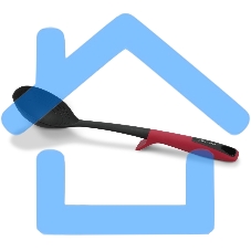 Ложка для первых/вторых блюд Rondell Craft RD-1870 черный/красный упак.:картонная подложка