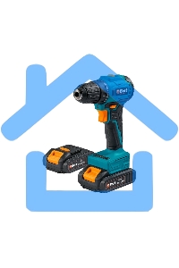 Дрель-шуруповерт Bort BAB-21-BLK, Аккумуляторная, 21В, 2 АКБ