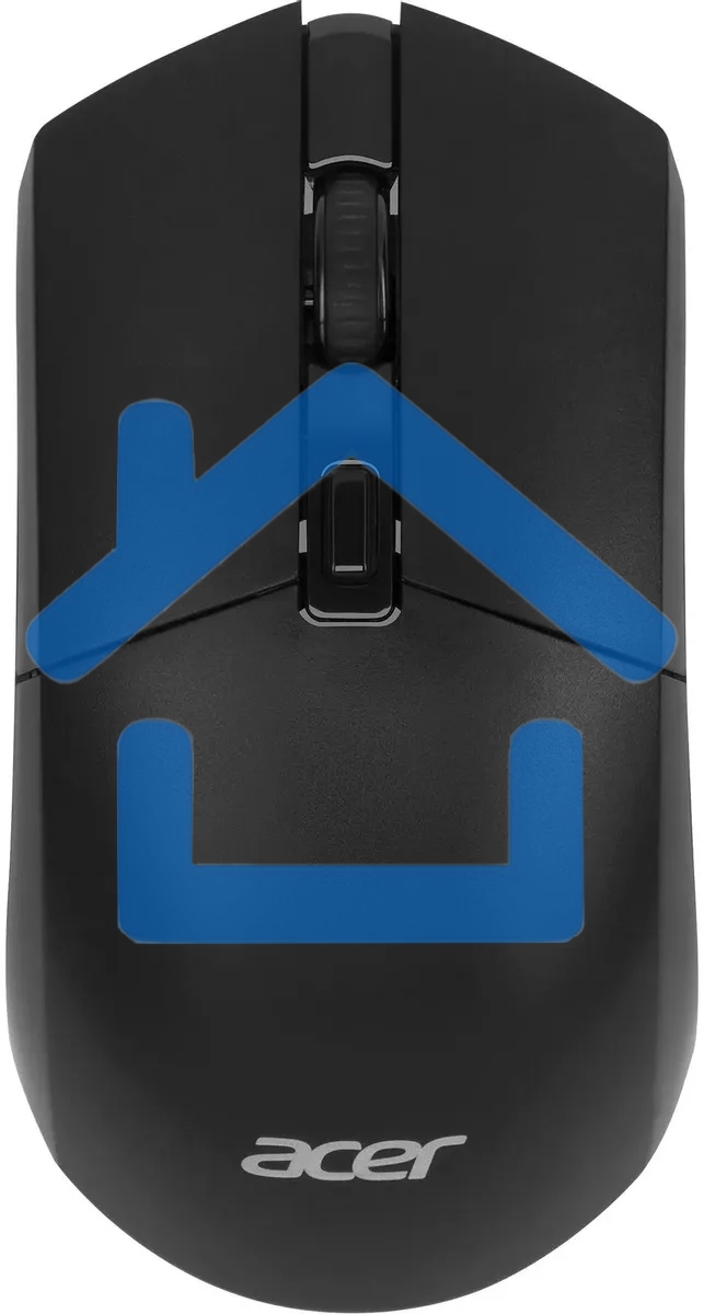 Клавиатура + мышь Acer OKR120 клав:черный мышь:черный USB беспроводная Multimedia