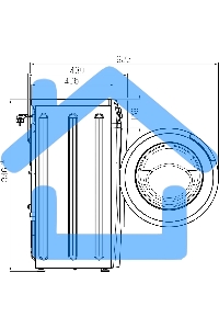 Стиральная машина Atlant СМА 60У1213-01 белый, загрузка фронтальная 6 кг, 1200 об/мин., класс: А+++