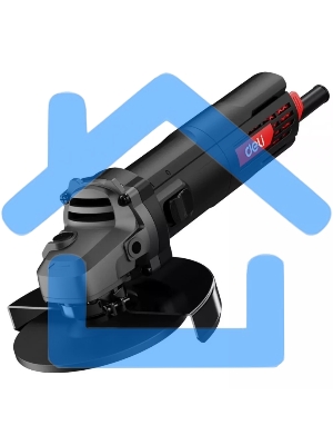Углошлифовальная машина сетевая Deli DE-JM125-4E (890Вт, 125мм, 12000об/мин, картон)