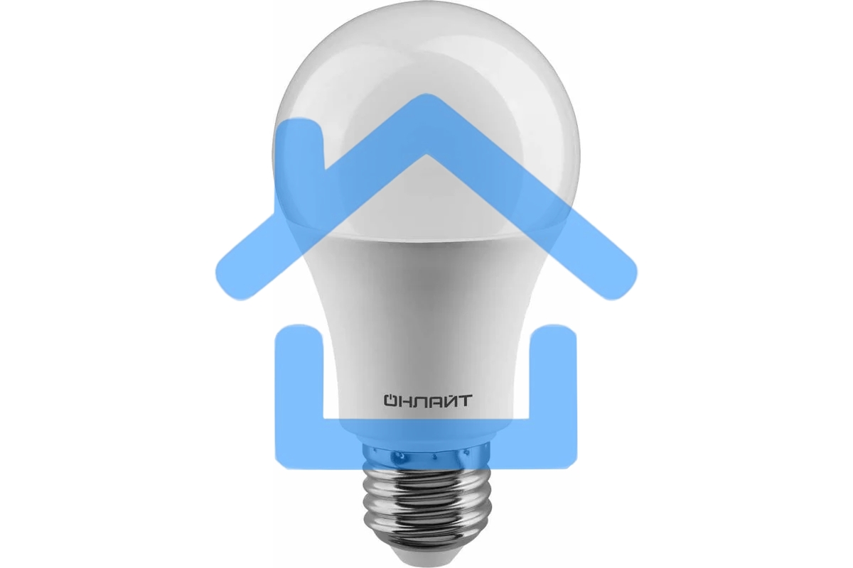 Лампа светодиодная ОНЛАЙТ 61150 OLL-A60-15-230-4K-E27 грушевидная