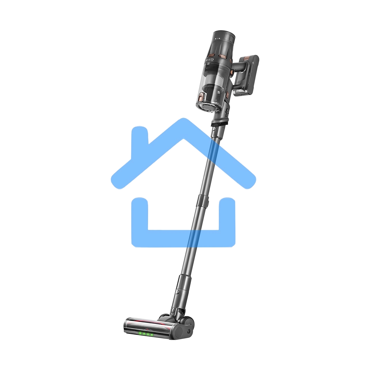 Пылесос вертикальный моющий Red Solution X20 550 Вт темно-серый/серый