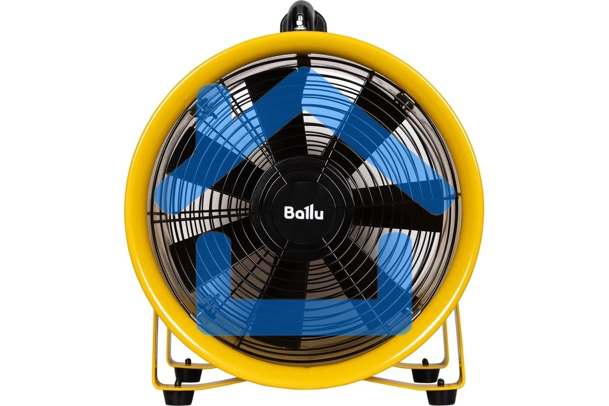 Вентилятор промышленный Ballu BIF-X12 желтый