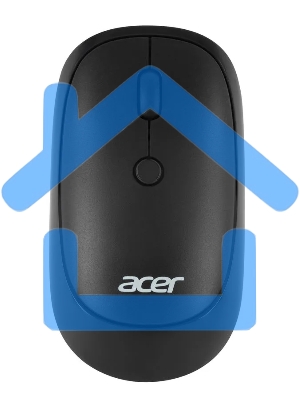 Мышь беспроводная Acer OMR137 черный, 1600 dpi, радиоканал, USB, кнопки - 4