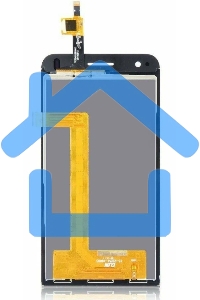 Дисплей для Asus ZenFone C ZC451CG, черный c рамкой