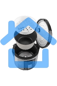 Мультиварка электрическая Endever Vita-122, черный/стальной, мощность 1000 Вт, емкость 5л, 16 авторежимов работы,книга рецептов, 4 шт/уп.