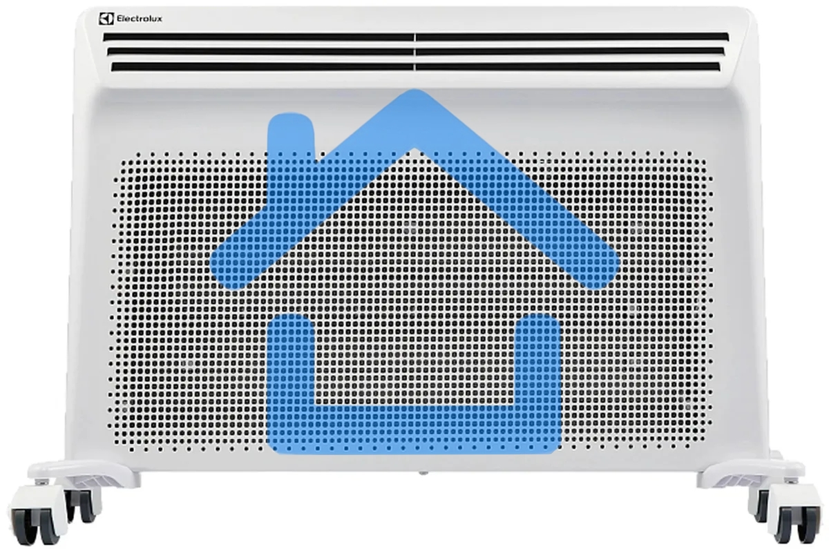 Конвективно-инфракрасный обогреватель Electrolux Air Heat 2 EIH/AG21500E белый, 1500 Вт, 20 м2, термостат, дисплей