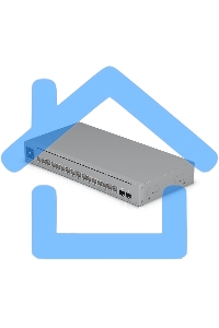 Коммутатор Ubiquiti UniFi Switch Pro Max 16 PoE PoE-коммутатор в стойку, 4х 2.5G RJ45, 12х 1G RJ45, 2х 10G SFP+, раздача 180 Вт