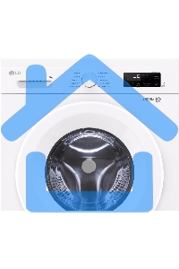 Стиральная машина LG F2Y1HS3W белый, загрузка фронтальная 7 кг, 1200 об/мин., класс: А