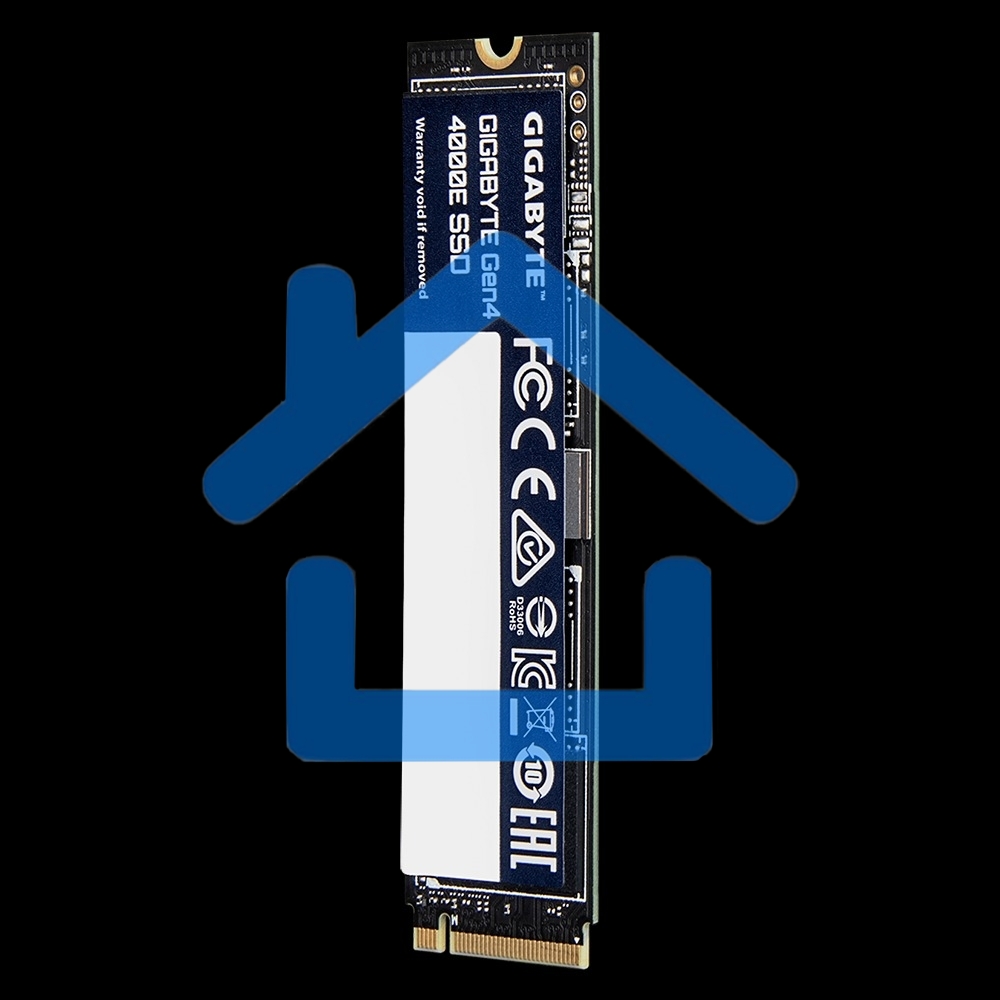 Накопитель SSD Gigabyte 4000E, 1Tb, PCIe 4.0 x4, M.2 2280, NVMe, R/W 4000/3900