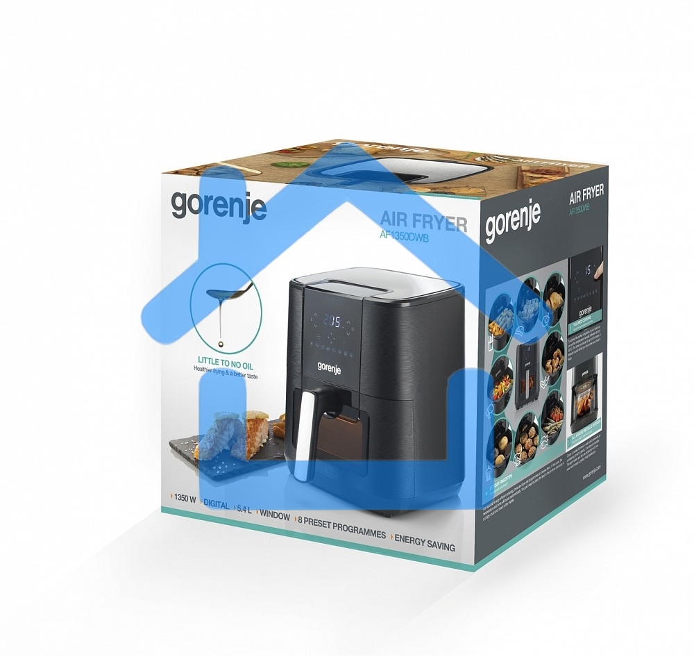 Аэрогриль Gorenje AF1350DWB 1350Вт черный