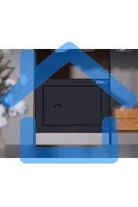 Сейф Deli Srock ET560 170x230x170мм ключевой