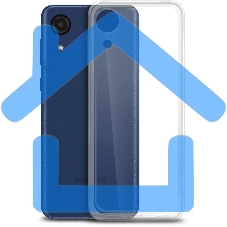 Чехол (клип-кейс) BoraSCO для Samsung Galaxy A03 Core прозрачный