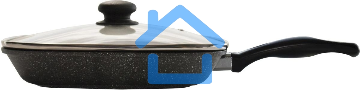 Сковорода-гриль StarWind Chef SW-CH3027GGR, 27х27см, без крышки, серый