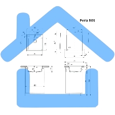 Кухонная мойка Maunfeld Perla 505 MFQS-505BG бежевый