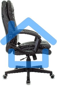 Кресло руководителя Бюрократ T-9950LT/BLACK сиденье черный, искусственная кожа