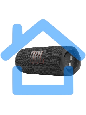 Портативная акустика JBL Flip 6, черный