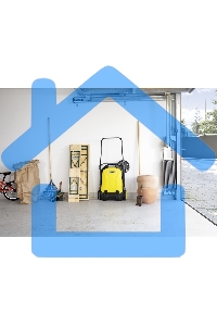 Подметальная машина ручная Karcher S 4 20 л, 1800 м²/ч